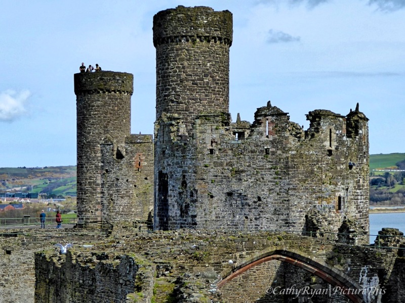 #SilentSunday ~ Conwy Castle #Ruins #Medieval #Historic #photography